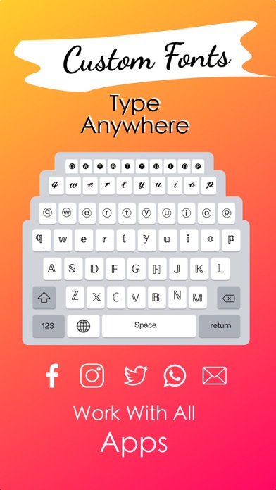 Fonts Art : Cool Font Keyboardのおすすめ画像2