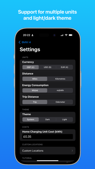 Recharge - EV Energy Logger screenshot 4