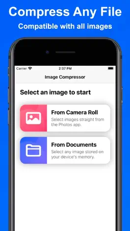 Game screenshot Compressor: Photos & Pictures hack