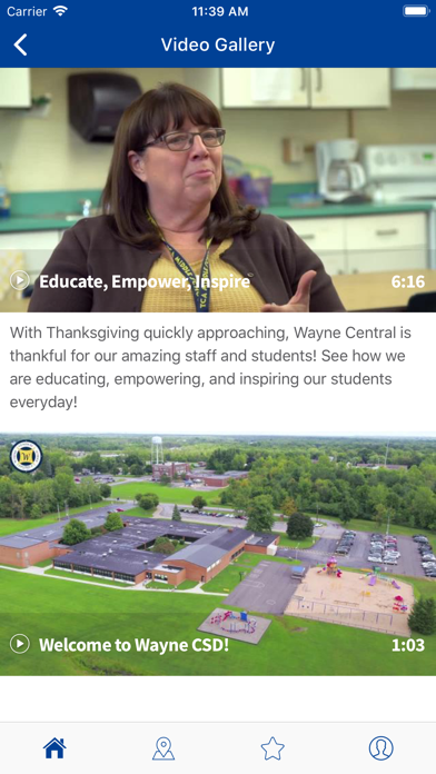 Wayne Central School District Screenshot