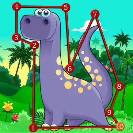 Dinosaur Dots Connect for kids Cheats