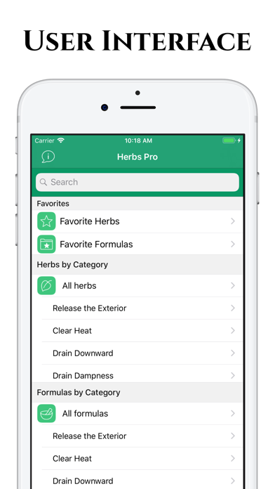 Screenshot #1 pour Herbs Pro - Oriental Medicine
