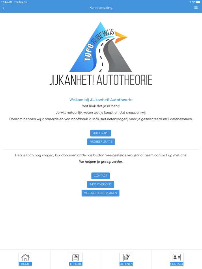 CBR Autotheorie and oefenexamens