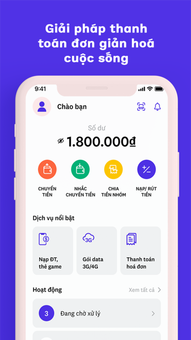 Screenshot #3 pour Ví Ting: Quản lý tiền hiệu quả