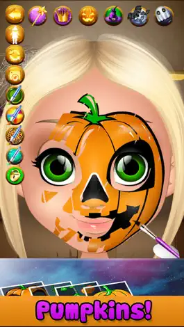 Game screenshot Halloween Face Paint Salon hack