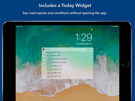 Virginia State Roads iPad screenshot 5 - Travel app