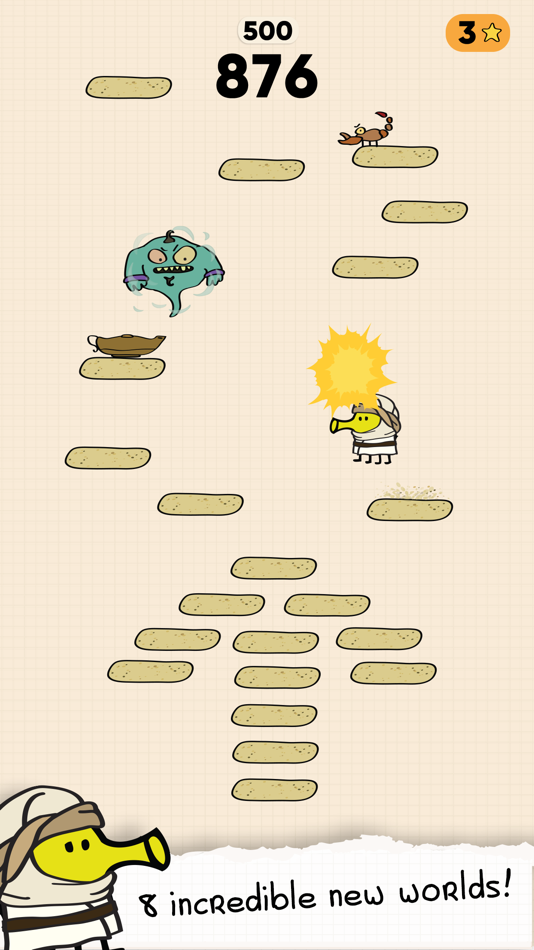 #3. Doodle Jump 2 (iOS) 由: Lima Sky