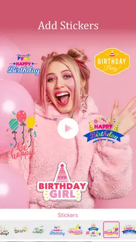 Game screenshot Happy Birthday Video Maker hack