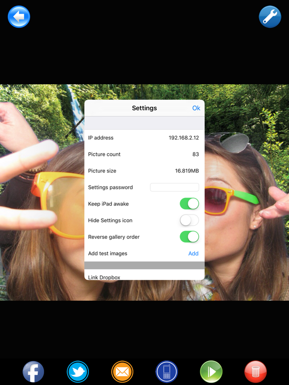BoofShare iPad screenshot 5 - Photo & Video app