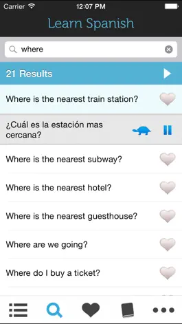 Game screenshot Learn Spanish-Spain Phrasebook hack