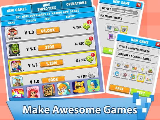 Video Game Tycoon: Idle Empire iPad screenshot 4 - Games app