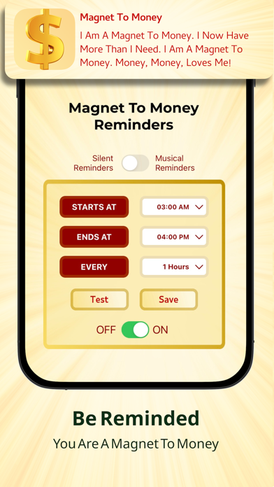 Magnet To Money - Manifest Screenshot