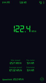 GPS Speedometer: Odometer screenshot