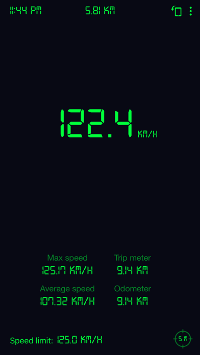 GPS Speedometer: Odometer Screenshot