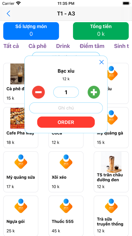 #5. 9pos Order (iOS) By: Nguyen Le Quoc Huy