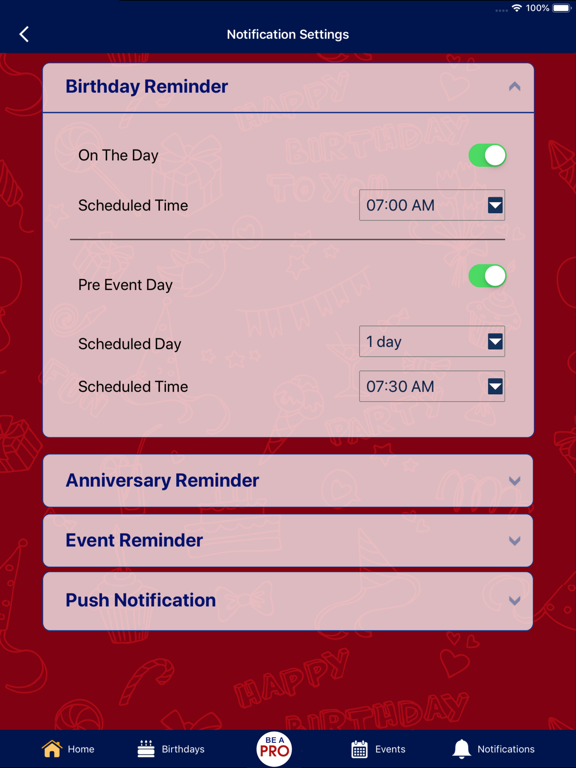Greeting Cards & Wishes iPad screenshot 10 - Entertainment app