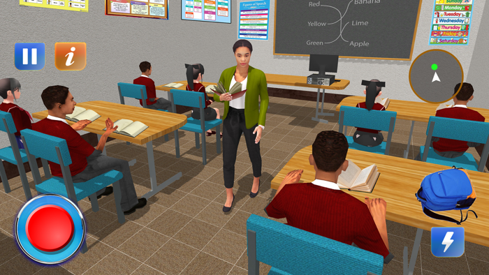 High School Teacher Life Sim