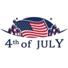 4th Of July GIF Stickers icon