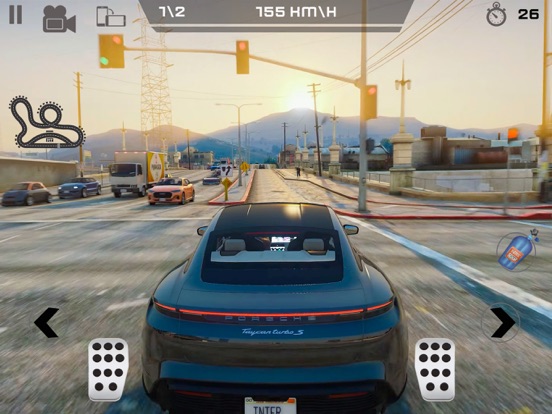 車の運転シミュレーターゲーム3D：究極のUSAスクールドライのおすすめ画像2