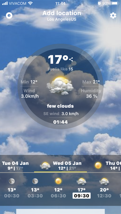 RW Rain Reminder Screenshot