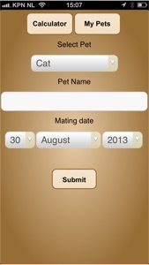 PetPregnancy screenshot #2 for iPhone