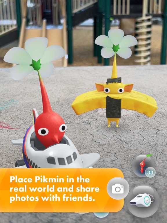 Pikmin Bloom iPad app afbeelding 2