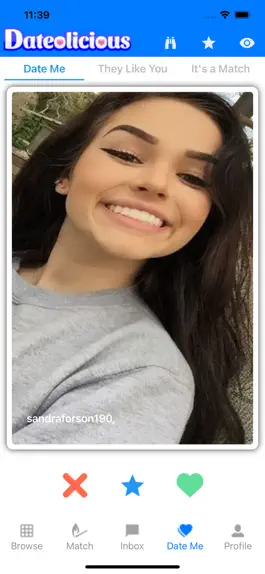 Game screenshot Dateolicious Dating apk