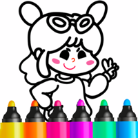 Cute toca Coloring