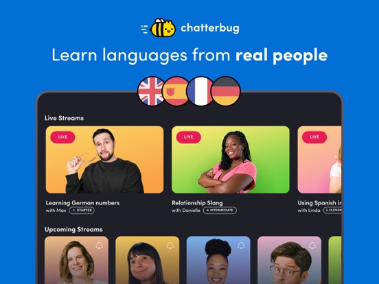 Screenshot #4 pour Chatterbug: Language Learning