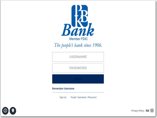 Screenshot #4 pour PBK Bank Mobile