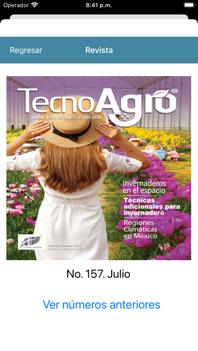 Revista TecnoAgro Screenshot