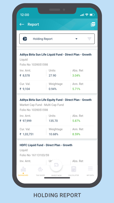 Finbingo: Mutual Fund & NPS Screenshot