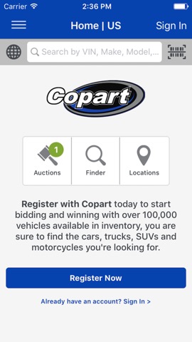 Copart - Online Auto Auctionsのおすすめ画像1