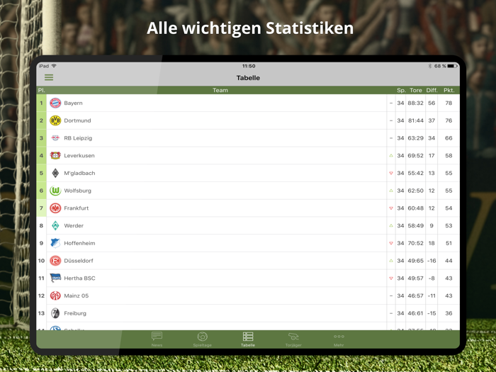 Pocket Liga - Fussball Live