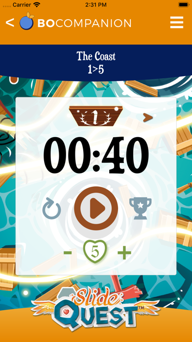 Blue Orange Companion Screenshot