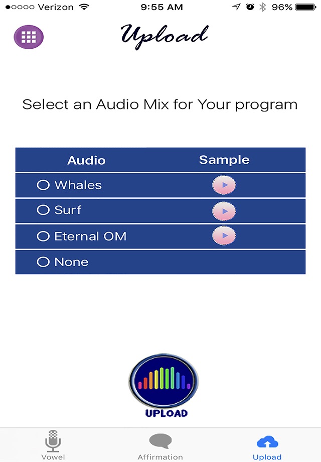 CLOUD SOUND THERAPY VOICE CODE screenshot 2