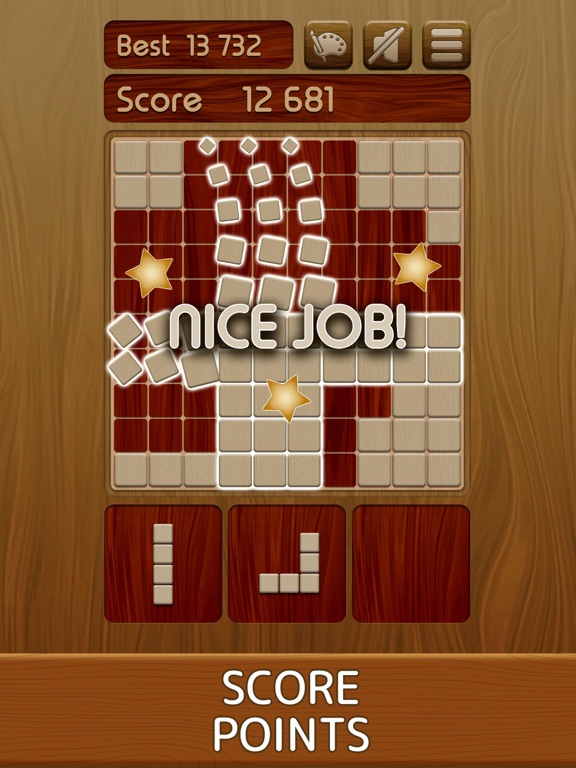 Screenshot #5 pour Woody Block Puzzle Brain Game