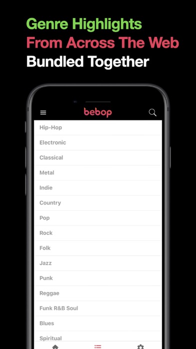 Music News by Bebop Screenshot