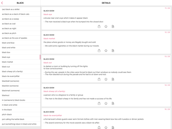 Screenshot #5 pour Sports Color idioms in English