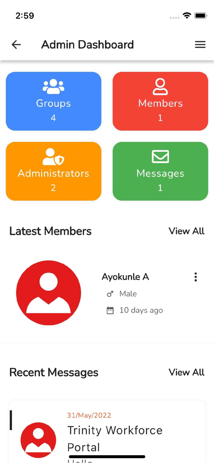 GForce - Volunteer Management