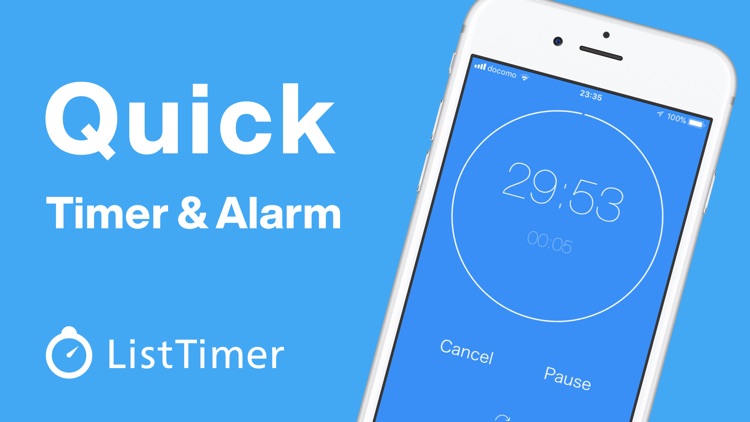 Simple Timer & Alarm ListTimer