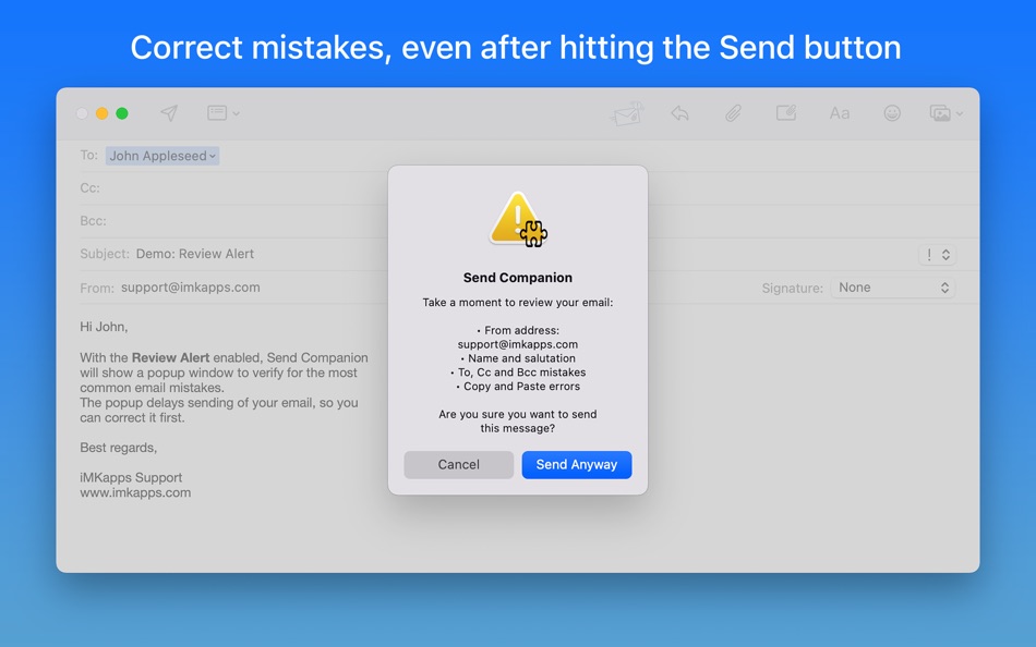 #2. Send Companion for Mail (macOS) 由: iMKapps