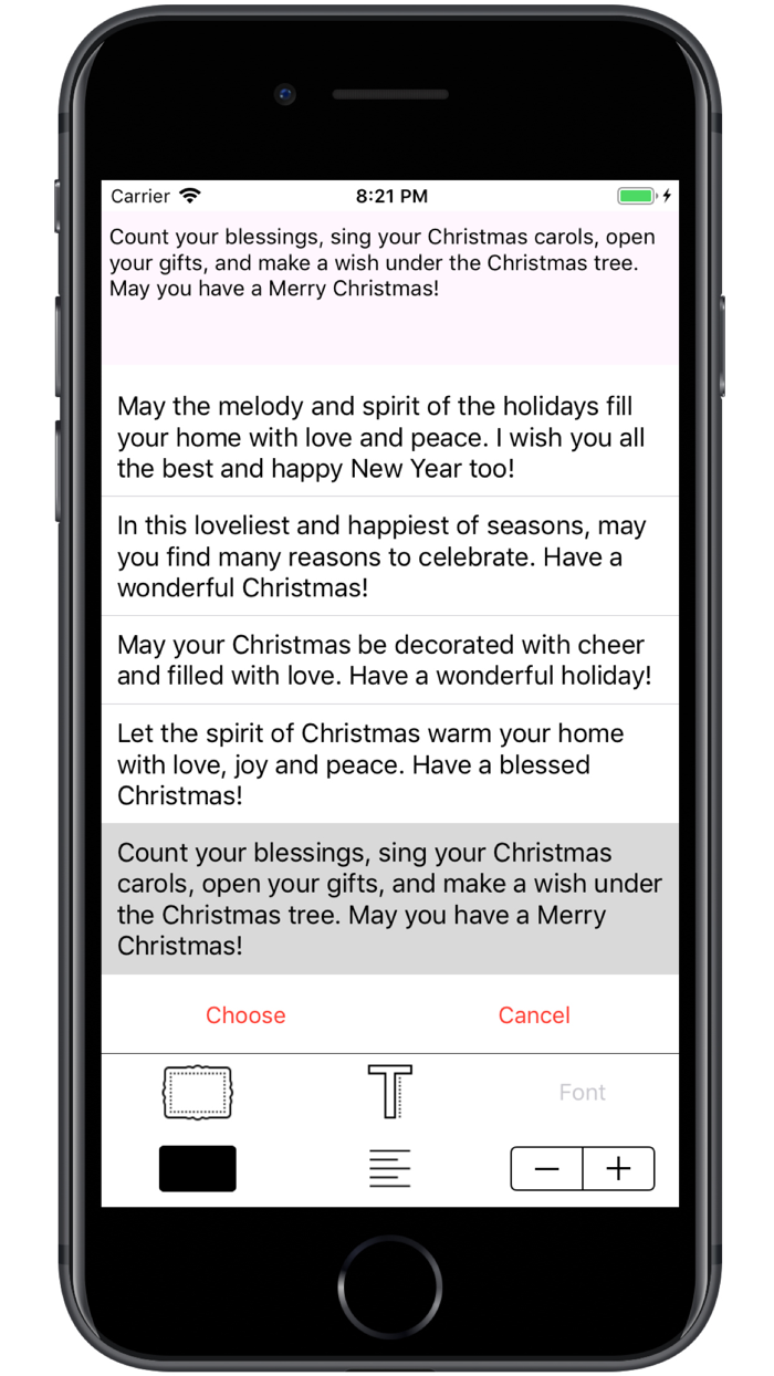 Merry Christmas - Gift Card