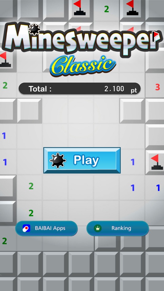 #1. Minesweeper Classic : arcade (iOS) 由: BAIBAI, Inc.