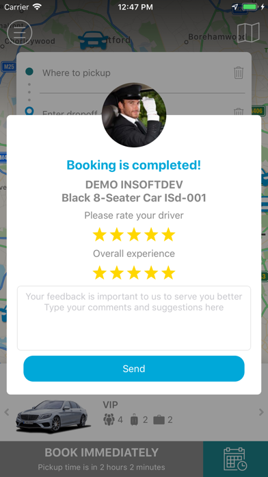 SmartCar Passenger Screenshot