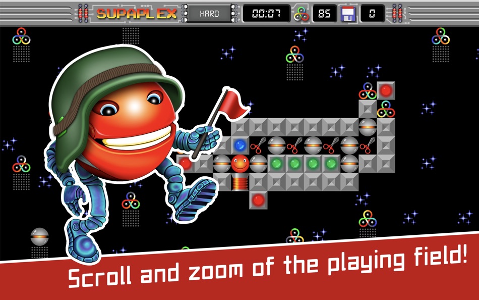 #6. Supaplex-HARD (macOS) 由: Danila Gorozhanin