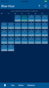 Blue Hour, Sun, Moon, Weather iphone bilder 0