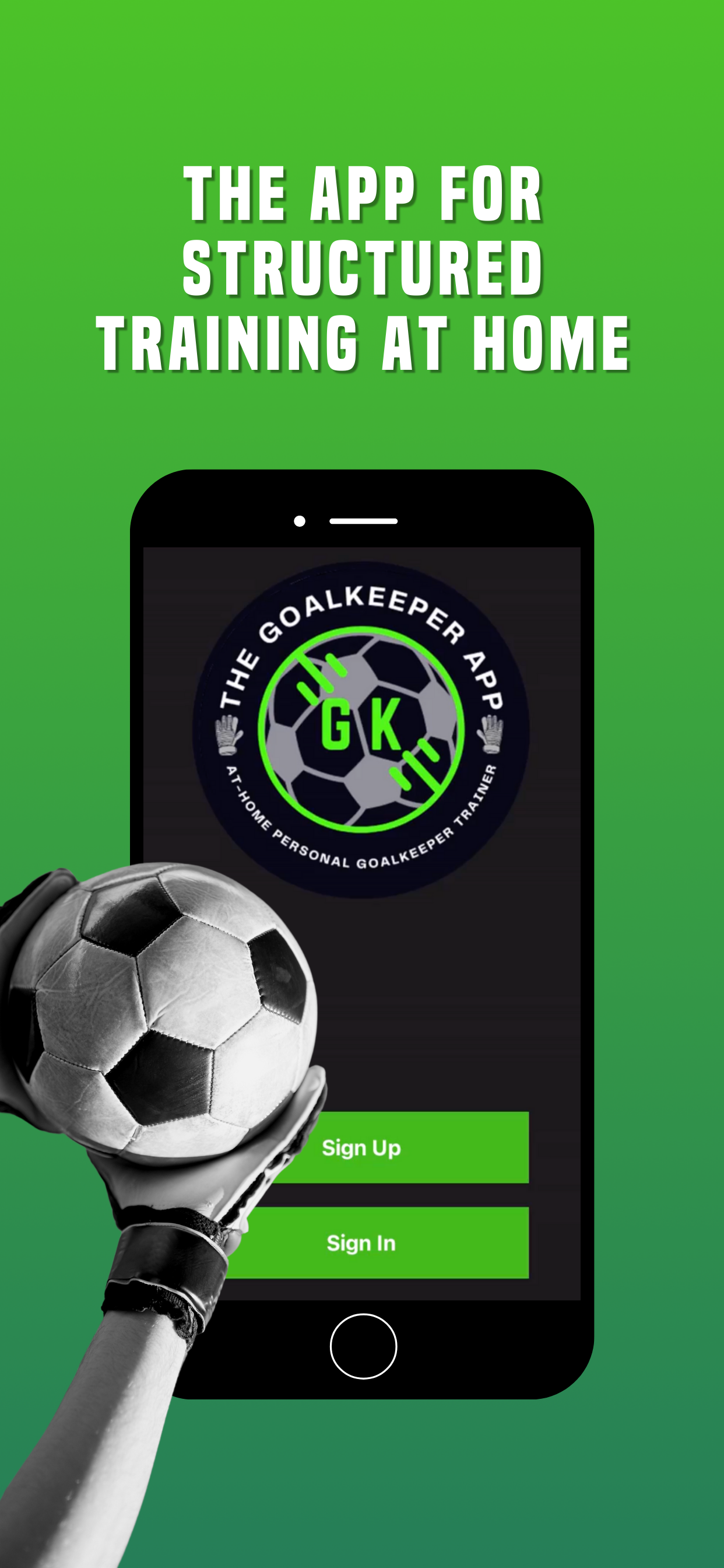 The Goalkeeper App