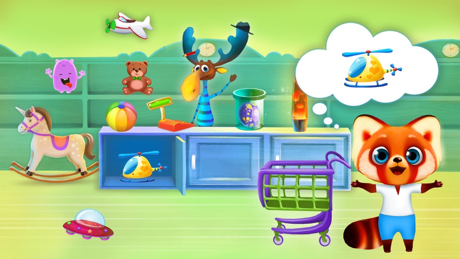 #5. Shopping Game 3-5 years (iOS) By: Vidloonnya Reborn