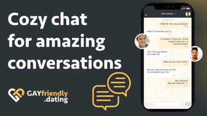 Gay guys chat & dating appのおすすめ画像3